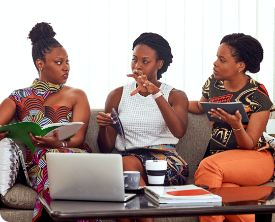 Picture of Ladies discussing